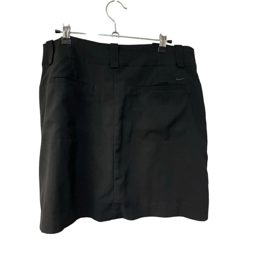 Nike Women’s Golf Performance Tour Skirt Skort Size 12 Black Stretch 256868-010
